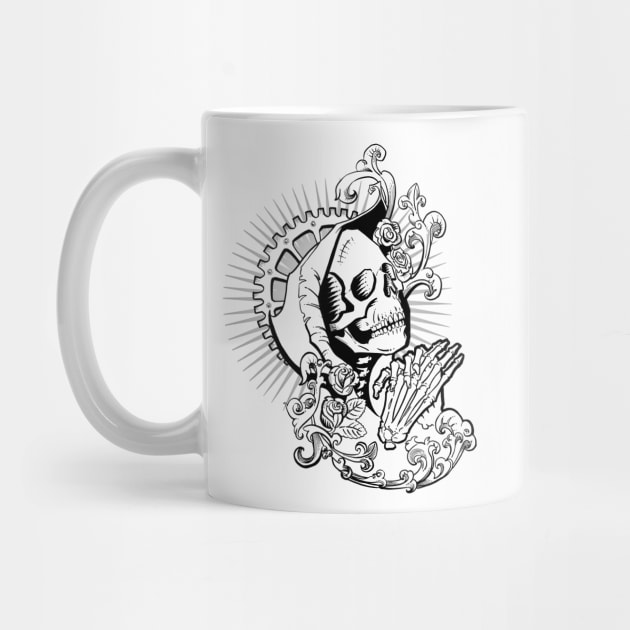 Santa De Muerte by grosvenordesign